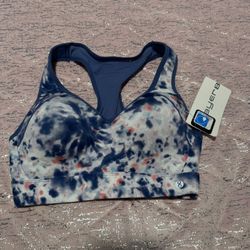 Nwt Womens Small Layer 8 Blutie Sports Bra 