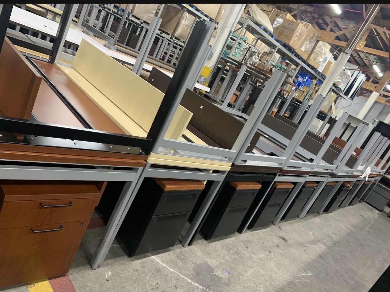 Commercial Grade Herman Miller Classroom Training Tables Desks Filing