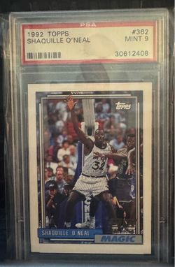 Shaquille O'Neal 1992 Topps