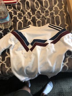 Palace x Adidas SS14 Crewneck White Size M
