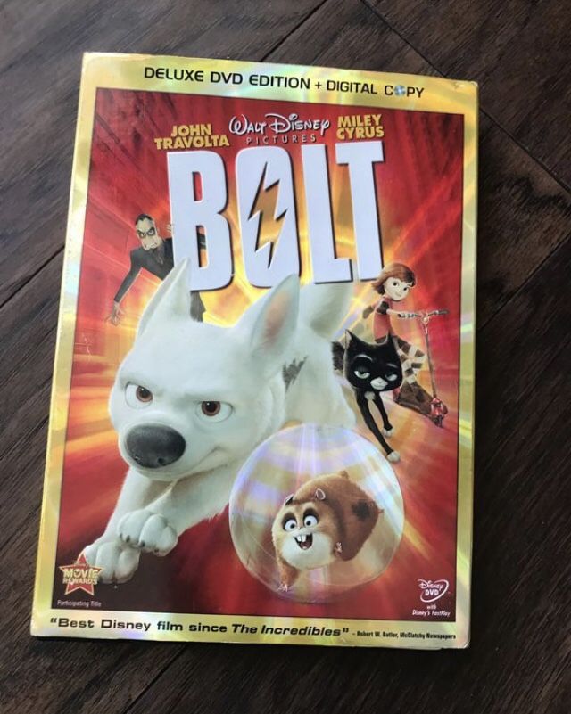 Disney bolt dvd