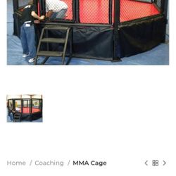 18ft Mma Cage With Canvas 
