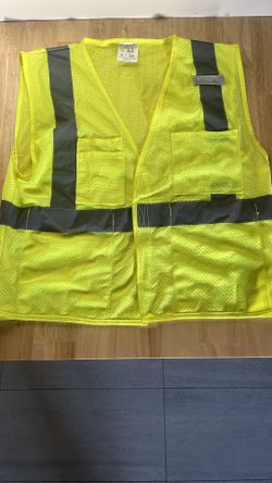 Kishigo 1083-M Medium Class 2 High Visibility Vest, Lime
