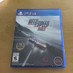 PS4 NEED FOR SPEED RIVALS