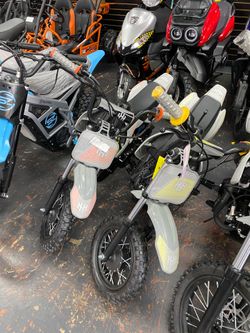 Dirt bike, go kart, ATV, mopeds