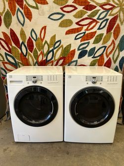 Kenmore set gas laundry