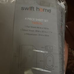 Soft Brushed Microfiber 4-Piece Bed Sheet Sets, Extremely Durable - Easy Fit - Wrinkle Resistant - (Includ