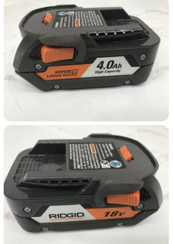 RIDGID R840087 18V HYPER Lithium-Ion Battery Pack 4.0Ah LN