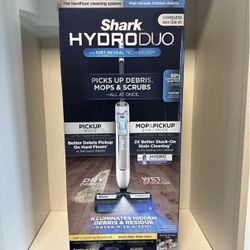 Shark HydroDuo w/Dirt-Reveal Bagless Cordless Wet and Dry HEPA Filter Stick Vacuum for Hard Floors,Mops and Scrubs in Metallic