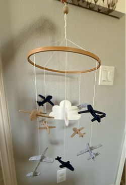 Airplane Mobile for Crib