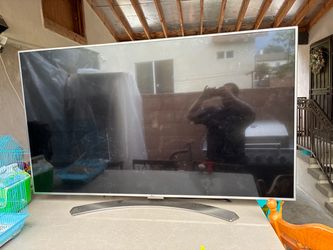 LG Large Flat Screen TV with Stand