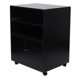 Ktaxon File Cabinet 4 Wheels File Storage Cabinet with 4 Shelfs