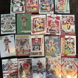Christian McCaffrey Card Lot (24)