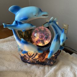 Dolphin Plasma Globe 