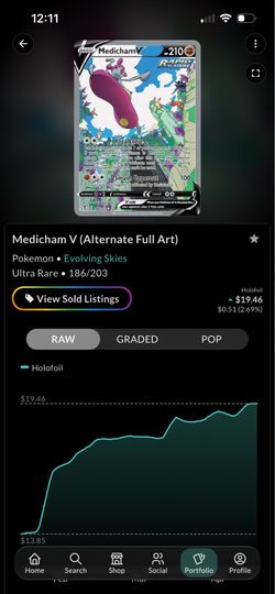 Medicham V (Alternative full art)