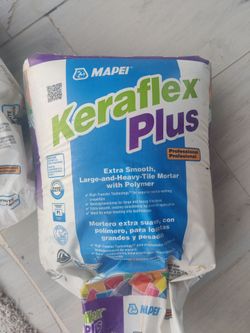 MAPEI Keraflex Plus White Thinset/Medium bed Tile Mortar