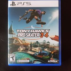 Tony Hawk 3 And 4 PS5