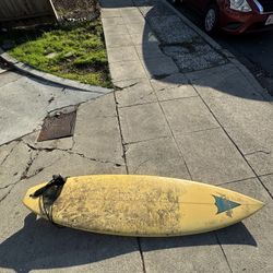 Used Surfboard 