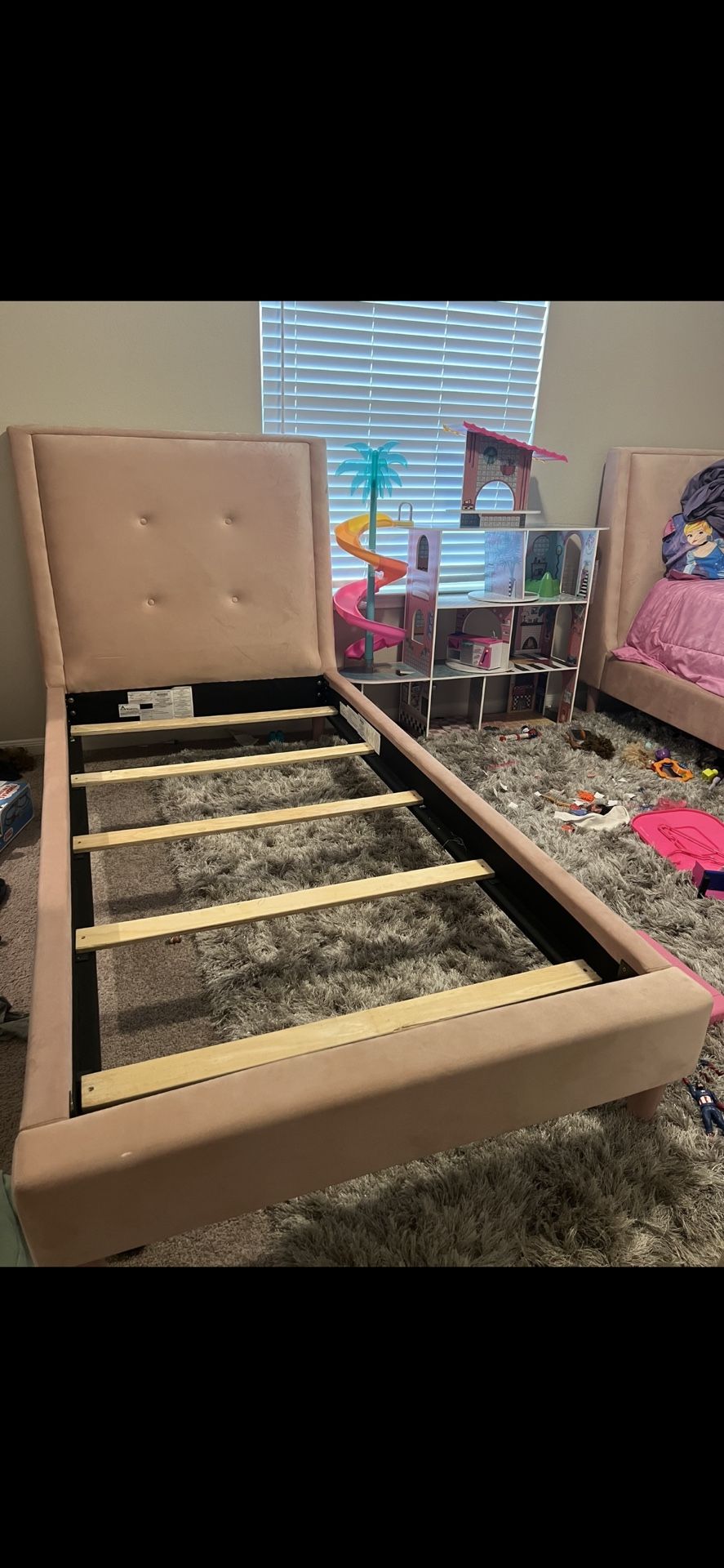 Pink Twin Bed frame