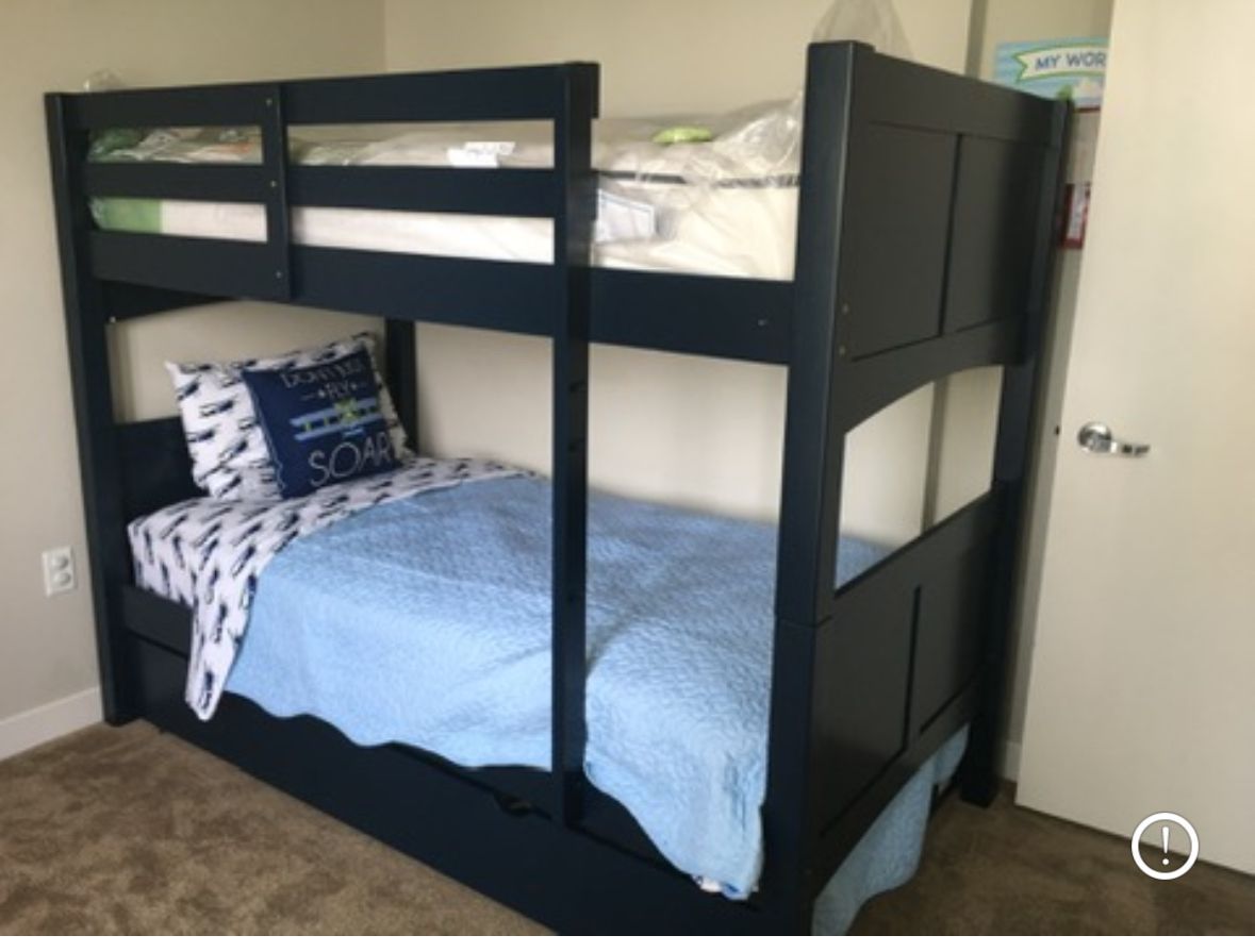 Bunk Bed with Trundle - Detachable Into Separates