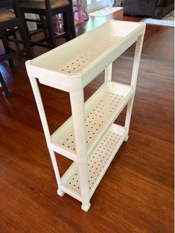 Narrow Storage Rolling Cart