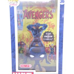 Funko Pop! Marvel Avengers Black Panther Vinyl Bobblehead Figure Box #36