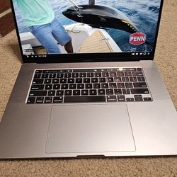 2019 APPLE MACBOOK PRO 16" SCREEN A2141 MODEL 