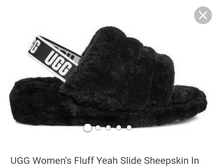 Ugg fur slippers