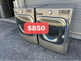 Jumbo LG washer and dryer