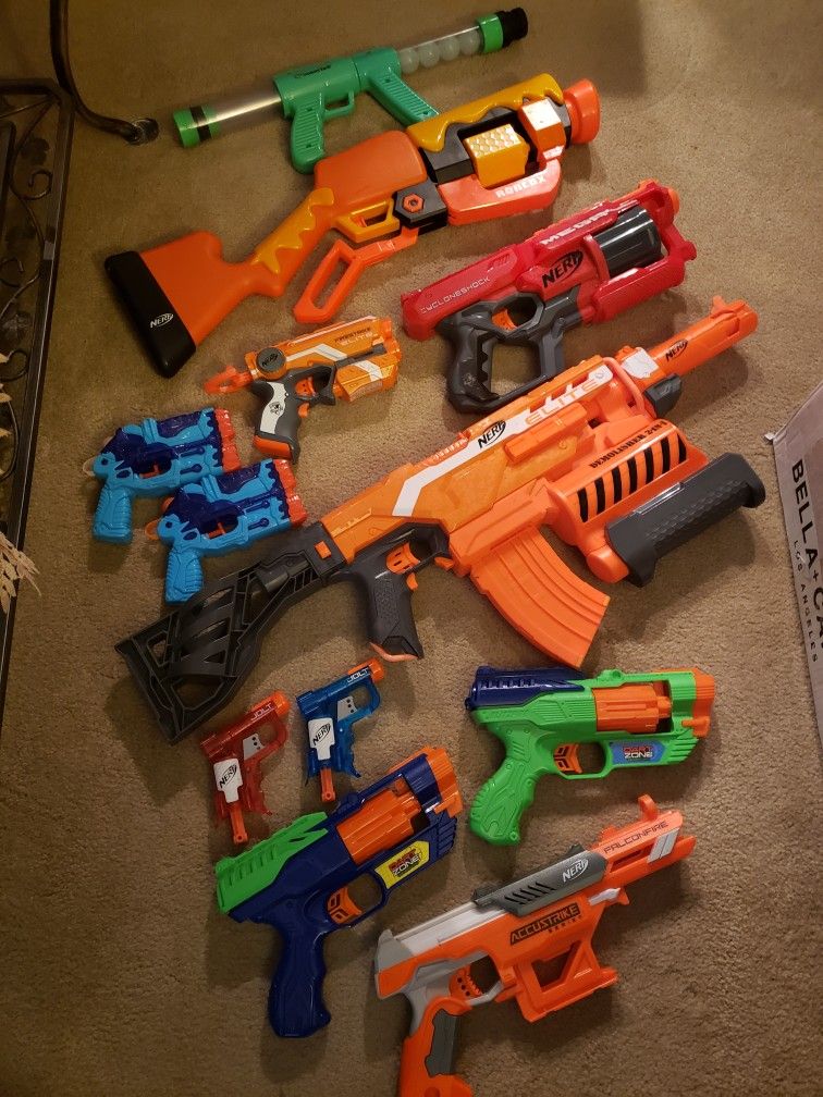 Nerf Gun Assortment (from $10 up)