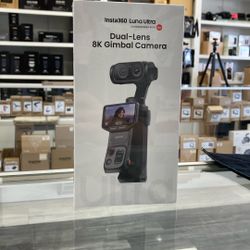 Insta360 Luna Ultra Dual Lens 8K Gimbal Camera