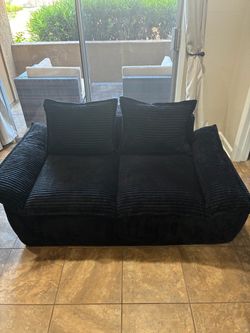 55" Convertible Corduroy Sofa Bed, Boneless Foldable Loveseat Sleeper Couch