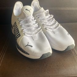 PUMA Men's Softride Premier Running Shoe Size 12 White