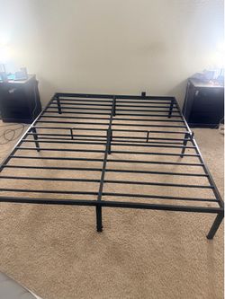 Cali King bed frame