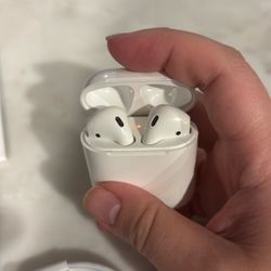 Authentic AirPods With Charging Cord Apple Ear Buds 