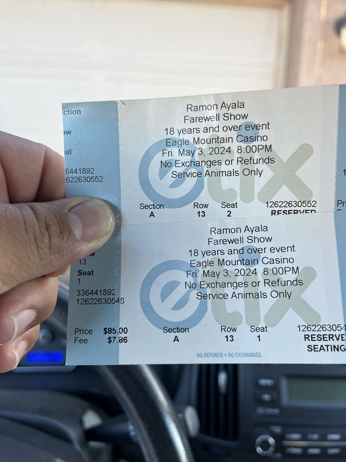 Ramon Ayala Concert Tickets