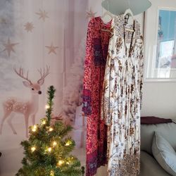 Long Feminine Demure Dresses