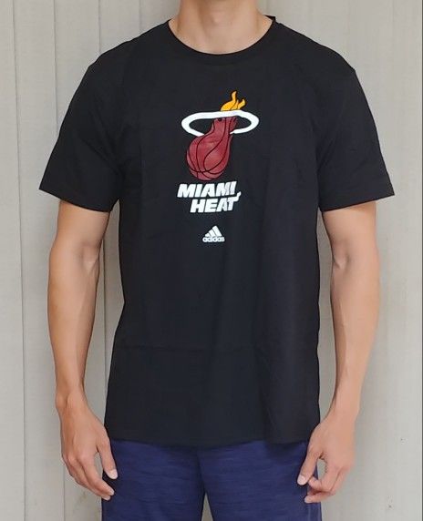 Adidas Miami Heat T shirt Size Large