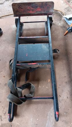Heavy duty appliance dolly with strap