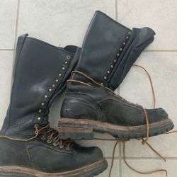 Hoffman 16 clearance inch lineman boots