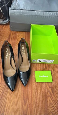 Sam Edelman Hazel Black Patent Pumps
