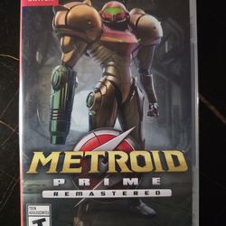 Metroid Prime Remastered Nintendo Switch Game