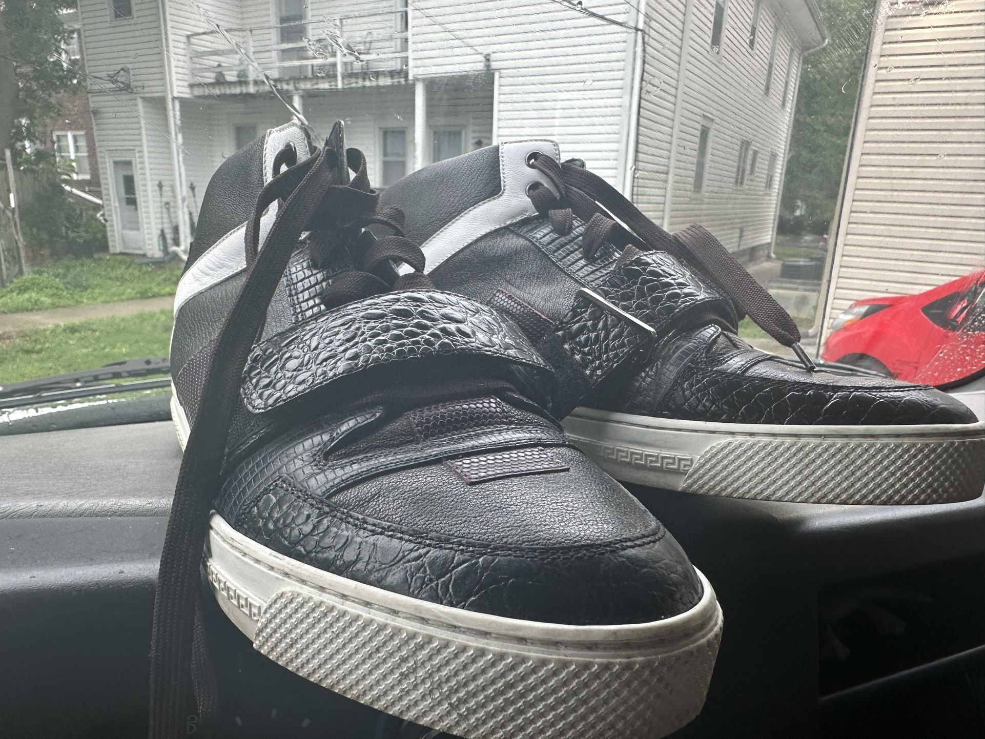 Versace High Top Sneakers