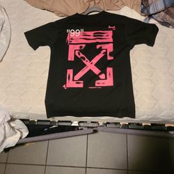 off white hoodie black variat size L