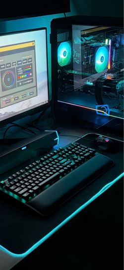 Alienware and Logitech keyboard and mouse