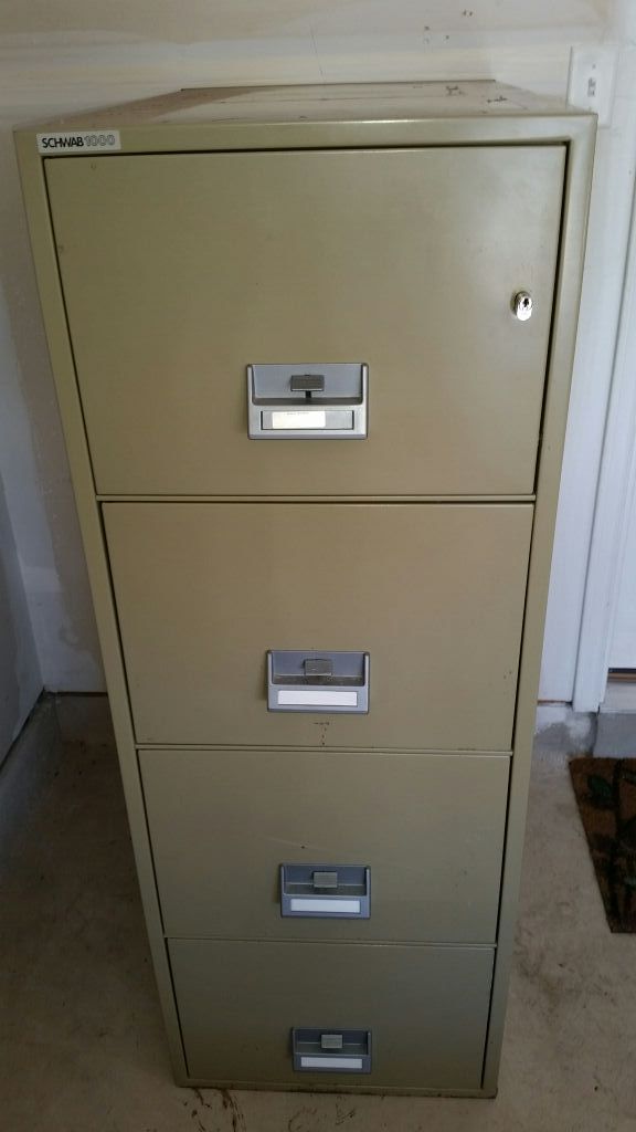 Schwab 1000 Fireproof File Cabinet