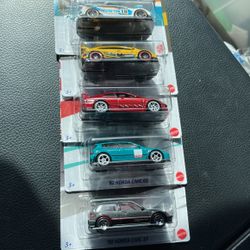 Hot Wheels Honda Set 