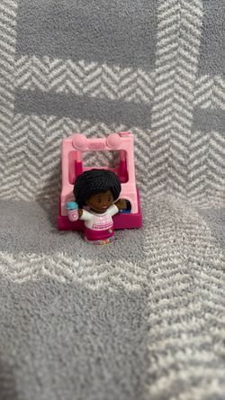 Little People Barbie Ice Cream Truck Pink with Girl