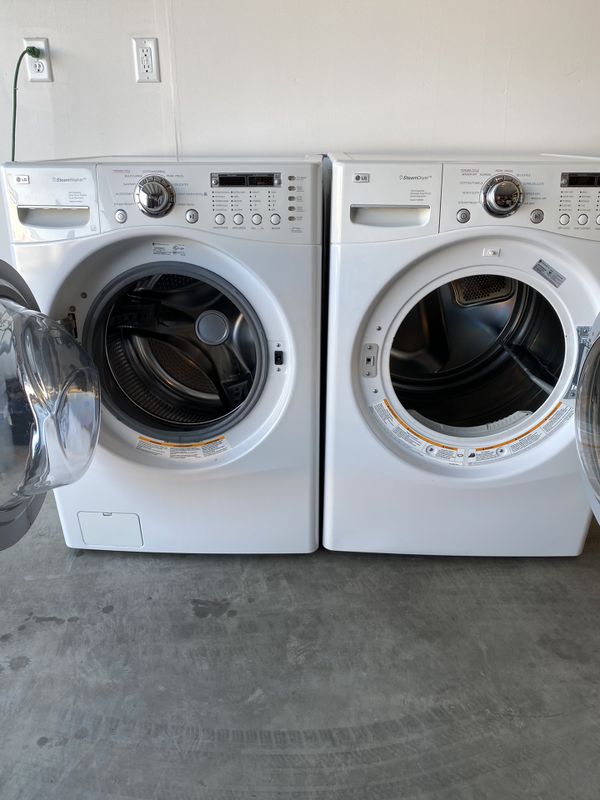LG Front Load Washer And Gas Dryer in great working condition. All