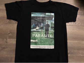 Movie T-shirt PARASITE Cannes Film Festival Rare Promo Large Premiere France